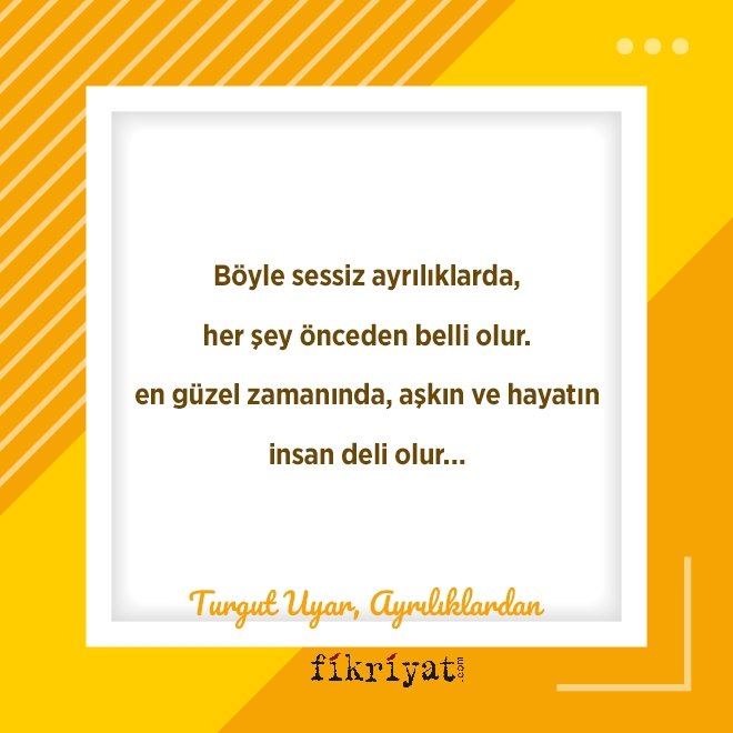 Ayrılıklardan