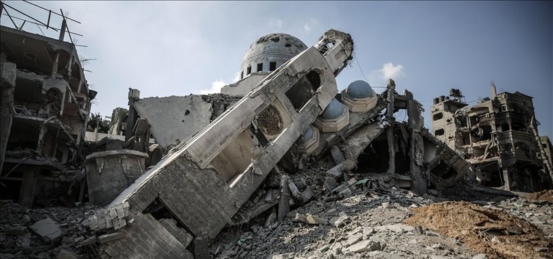 ISRAELI ARMY DESTROYS 2 MOSQUES IN SOUTHERN GAZA CITY