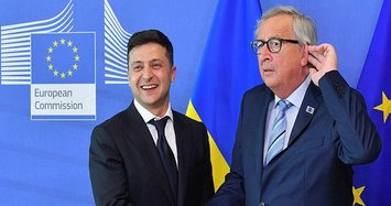 Ukraine's new leader asks Europe to pressure Russia to end war