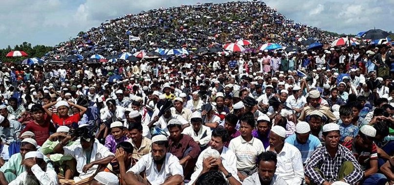200,000 ROHINGYA RALLY TO MARK GENOCIDE DAY IN BANGLADESH CAMPS