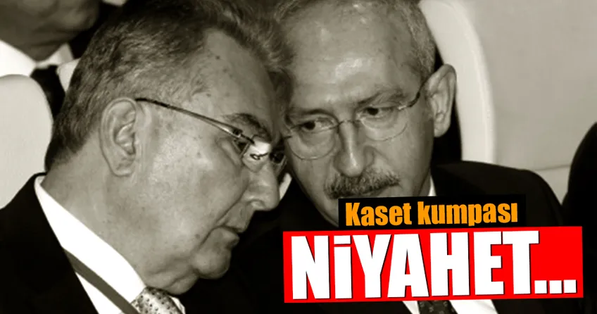 Kaset komplosu nihayet bir iddianameye girdi!