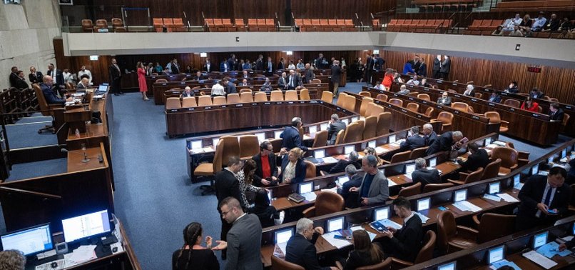 ISRAELS PARLIAMENT APPROVES FIRST READING OF JUSTICE REFORM BILL