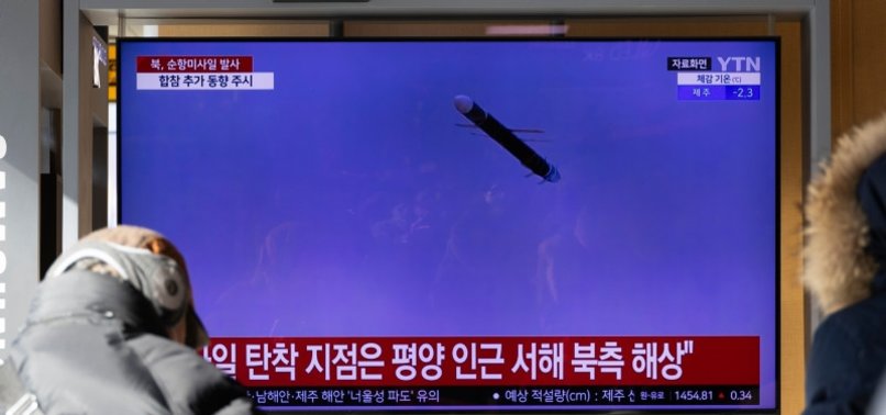 NORTH KOREA FIRES CRUISE MISSILES OFF ITS EAST COAST: SOUTH KOREAN MILITARY