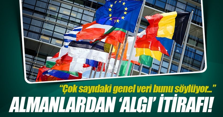 Almanlardan algı itirafı