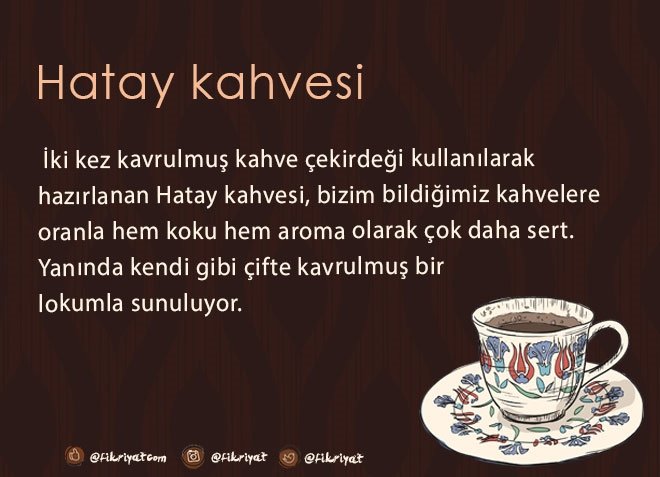 Türk kahvesi çeşitleri hakkında bilgiler Galeri Fikriyat Gazetesi