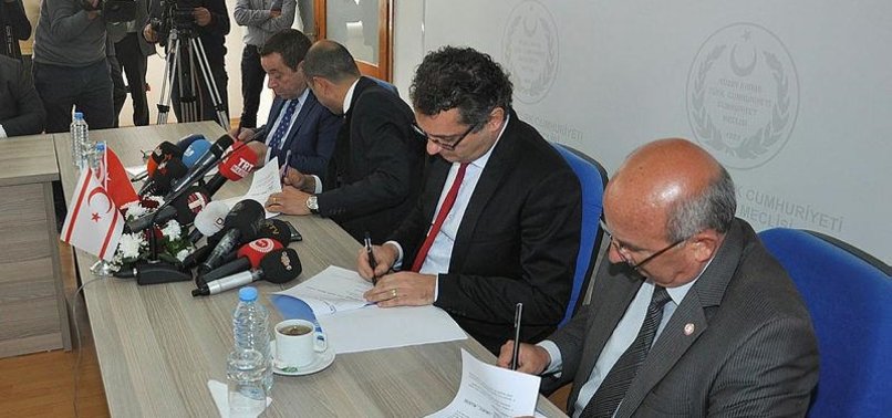 4 NORTHERN CYPRIOT PARTIES SIGN PACT FOR COALITION GOVERNMENT