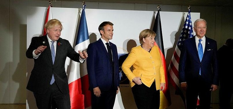 U.S., GERMANY, FRENCH AND BRITISH LEADERS GATHER AT G20 TO DISCUSS IRAN