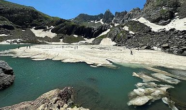 Nature lovers gather at Sat Glacier Lakes to participate in festival
