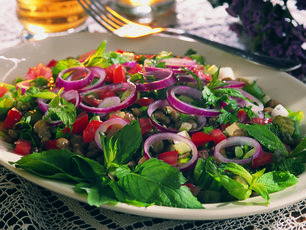 Yeşil Mercimek Salatası