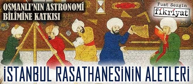 İstanbul Rasathanesi’nin aletleri
