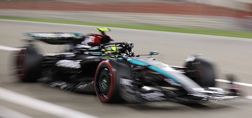 HAMILTON HEADS RUSSELL AS MERCEDES DOMINATE BAHRAIN SECOND PRACTICE