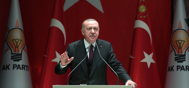 ERDOĞAN SAYS TURKEY WILL NEVER RECOGNIZE US PEACE PLAN FOR MIDDLE EAST
