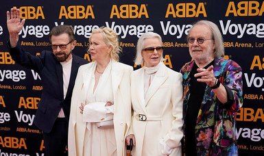 All members of ABBA reunite in London for first time since 1982