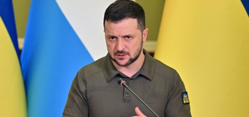 ZELENSKIY SAYS MILITARY SITUATION IN LUHANSK REGION IS VERY TOUGH