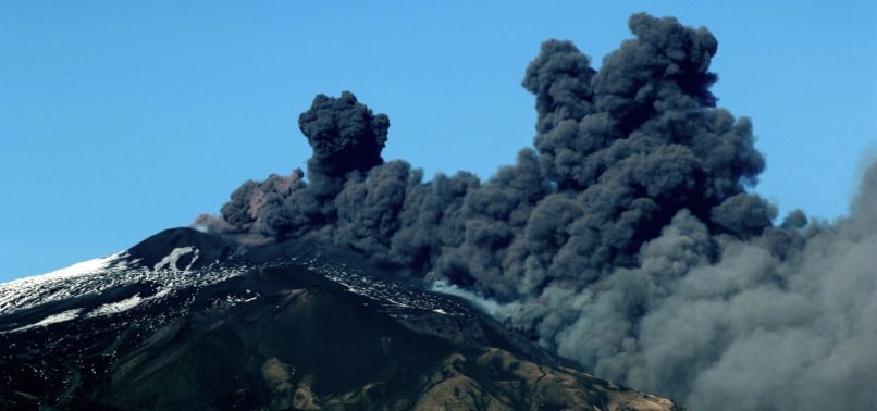 ITALYS MOUNT ETNA ERUPTS AMID UNUSUALLY HIGH LEVEL OF ACTIVITY