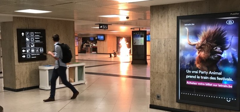 EXPLOSION HITS BRUSSELS CENTRAL STATION, TERRORIST SUSPECT SHOT BY POLICE