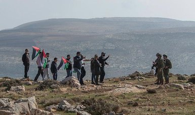 Israeli settler opens fire on Palestinian protesters in occupied West Bank