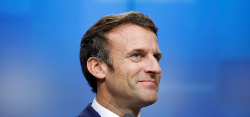 FRANCE URGES PRODUCERS TO CAP OIL PRICE OVER UKRAINE: MACRON OFFICE