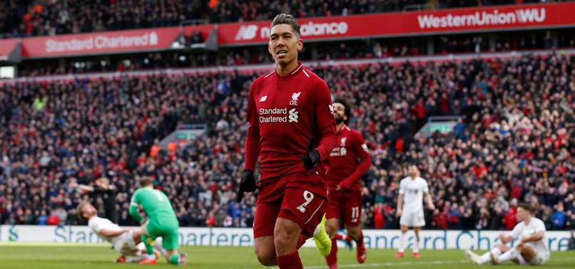 FIRMINO AND MANE SINK BURNLEY TO KEEP LIVERPOOL IN THE RACE