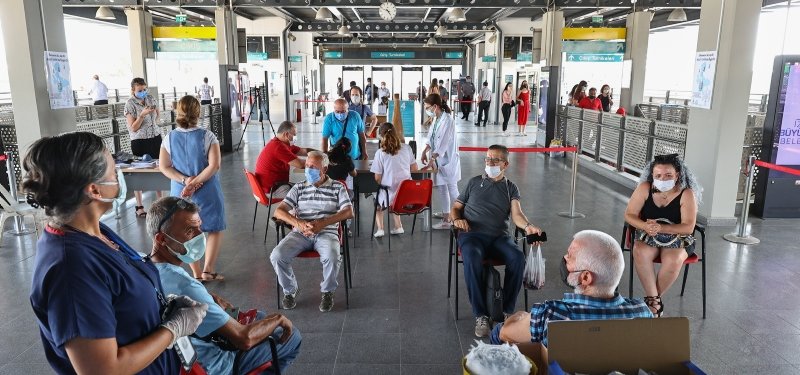 Over 5.34M vaccines administered over past week in Turkey