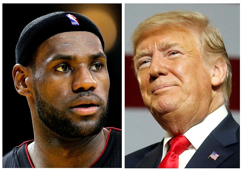 MELANİE TRUMP, LEBRON JAMES’İ DESTEKLEDİ