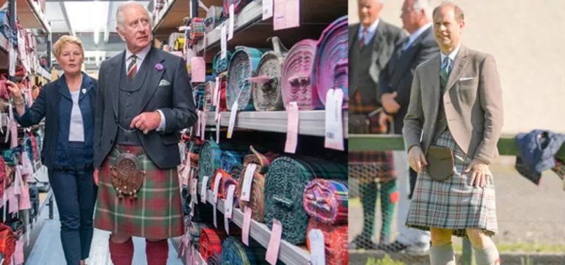 PRINCE WILLIAM WAS FORCED TO WEAR A SCOTTISH KILT