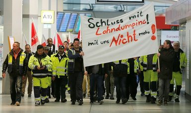 All flights at Berlin airport cancelled on Wednesday due to strike