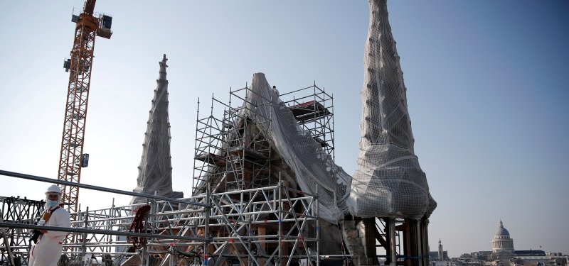 Notre-Dame's restoration ready to start as safety work completed