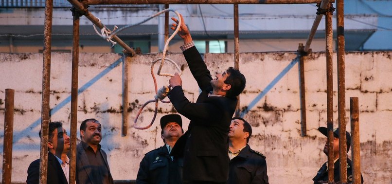 IRAN EXECUTES MAN FOR KILLING GUARD IN 2017-18 PROTESTS
