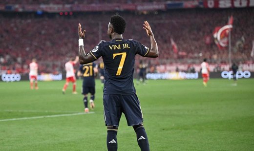 Vinicius Jr’s double earns Real Madrid 2-2 draw at Bayern