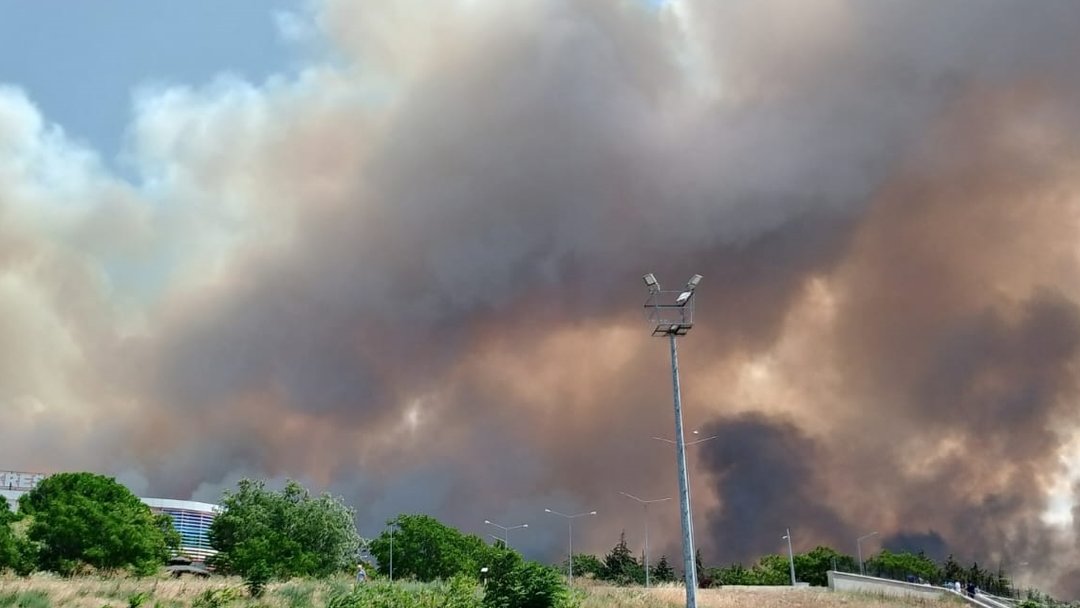 ÇANAKKALE’DE ORMAN YANGINI