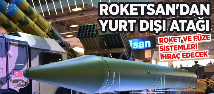 Roketsandan ihracat atağı