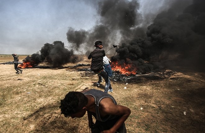 İsrail vahşetinin fotoğrafları