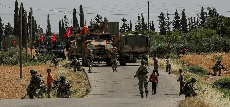 TURKISH ARMY CONDUCTS 9TH ROUND OF PATROLS IN MANBIJ
