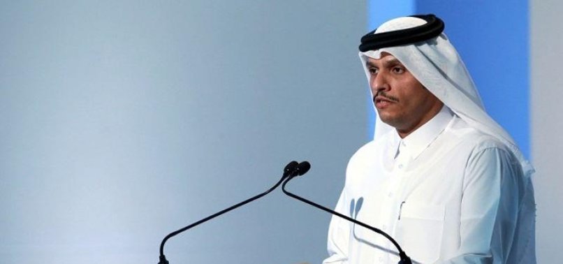 QATAR CALLS FOR DIALOGUE TO RESOLVE GULF CRISIS