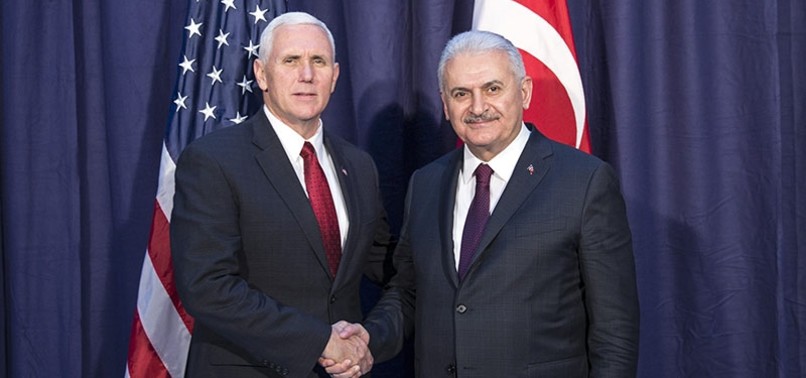 PM YILDIRIM TO MEET WITH VP PENCE DURING US VISIT