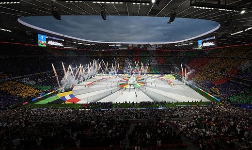 EURO 2024 has started: Visual spectacle in opening match