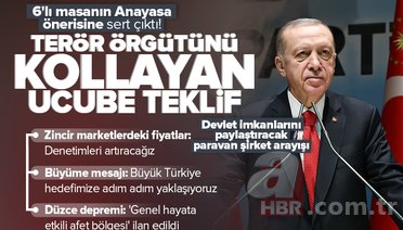 Başkan Erdoğan 6’lı masaya sert çıktı!
