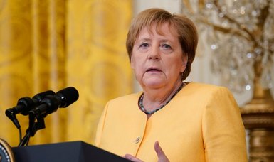 After Zelensky criticism, Merkel stands by 2008 NATO decision