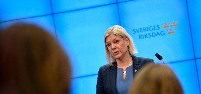 NEW SWEDISH PRIME MINISTER STEPS DOWN HOURS AFTER TAKING JOB