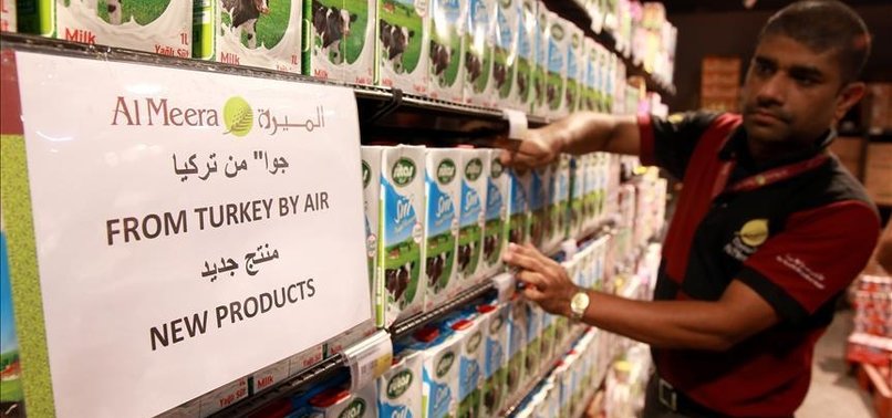 TURKEYS EXPORTS TO QATAR UP 90 PCT SINCE EMBARGO