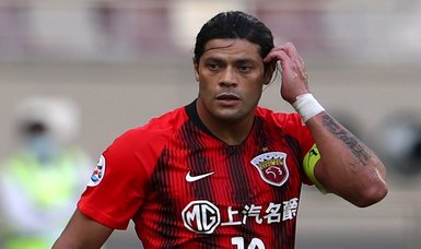 Brazilian football player Hulk leaves Shanghai SIPG
