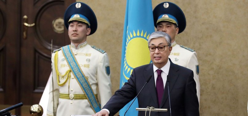 TOKAYEV SWORN IN AS KAZAKHSTANS PRESIDENT