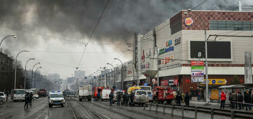 DEATH TOLL IN RUSSIAN SHOPPING MALL FIRE REACHES 64
