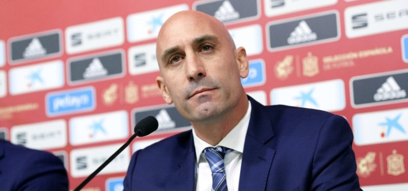 FIFA SUSPEND SPANISH FOOTBALL CHIEF RUBIALES OVER HERMOSO KISS