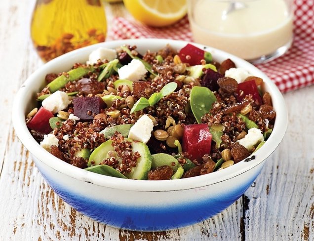 Semizotlu Kinoa Salatası