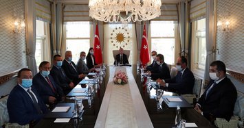 Turkish president receives Ukraine's vice PM