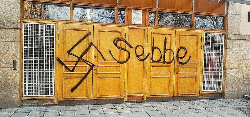 STOCKHOLM MOSQUE VANDALISED WITH RACIST WORDS AND SYMBOLS