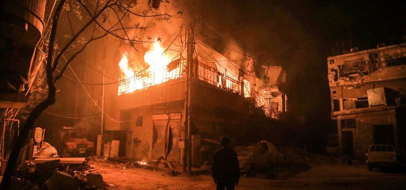 37 CIVILIANS BURNED TO DEATH IN SYRIAS EASTERN GHOUTA AFTER REGIME ATTACK