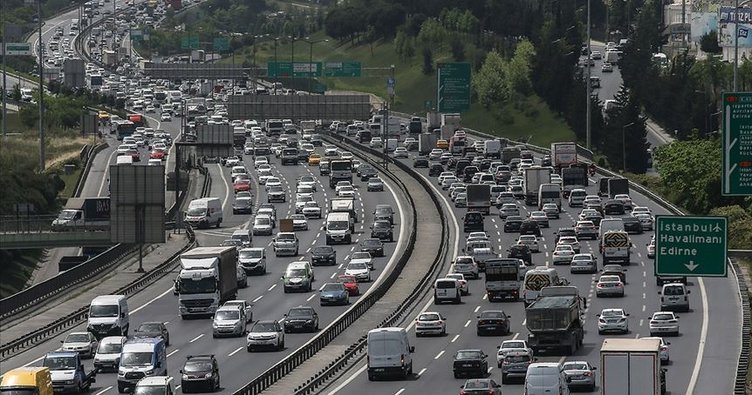 Türkiye’de taşıtlar 5 yılda 1,7 trilyon kilometre yol katetti